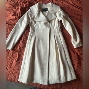 Nine West Cream Trench Coat